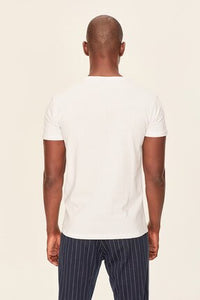 White Presser Cotton T-Shirt - SMTH