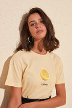 Load image into Gallery viewer, Avocado Printed Semi-Fitted T-Shirt - SMTH