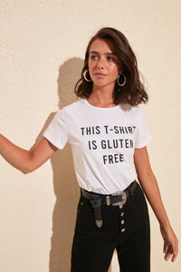 This T-shirt Is Gluten Free Printed T-Shirt - SMTH