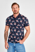 Load image into Gallery viewer, Floral Print Polo T-shirt - SMTH