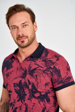 Load image into Gallery viewer, Flower Print Polo T-shirt - SMTH