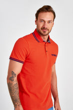 Load image into Gallery viewer, Orange Plain Polo T-shirt - SMTH