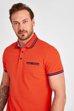 Load image into Gallery viewer, Orange Plain Polo T-shirt - SMTH