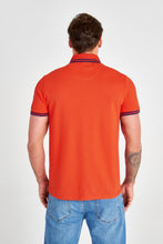 Load image into Gallery viewer, Orange Plain Polo T-shirt - SMTH