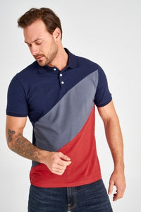 Panelled Polo T-shirt - SMTH