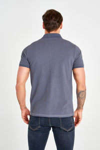 Panelled Polo T-shirt - SMTH