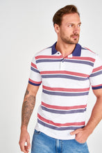 Load image into Gallery viewer, Striped Polo T-shirt - SMTH