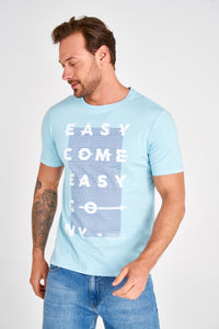 Easy Come Easy Go Printed T-Shirt - SMTH