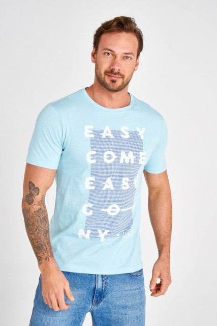 Easy Come Easy Go Printed T-Shirt - SMTH