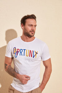 Opportunity Printed T-Shirt - SMTH