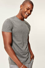 Load image into Gallery viewer, Anthracite Men&#39;s Presser - Cotton Neck Short Sleeve T-shirt - SMTH