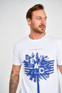 Beach Printed T-Shirt - SMTH