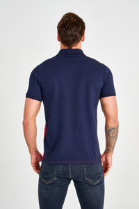 Panelled Polo T-shirt - SMTH