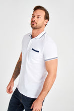 Load image into Gallery viewer, White Polo T-shirt - SMTH