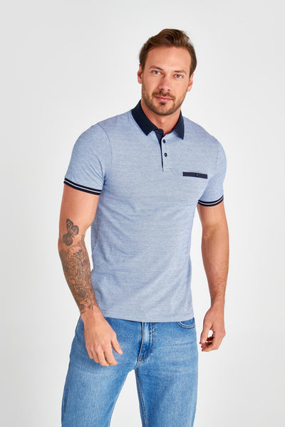 Plain Short Sleeve Polo T-shirt - SMTH